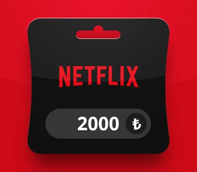 Netflix TRY 2000 Gift Card TR — лицензионный ключ