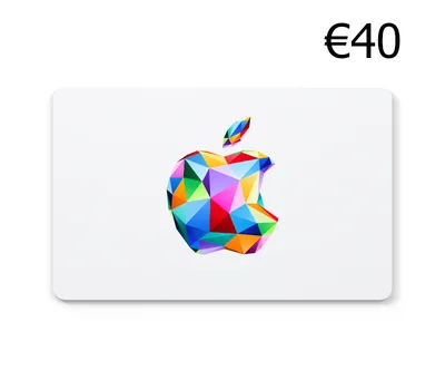 Apple €40 Gift Card IE — лицензионный ключ