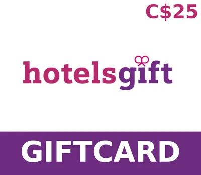 HotelsGift C$25 Gift Card CA — лицензионный ключ