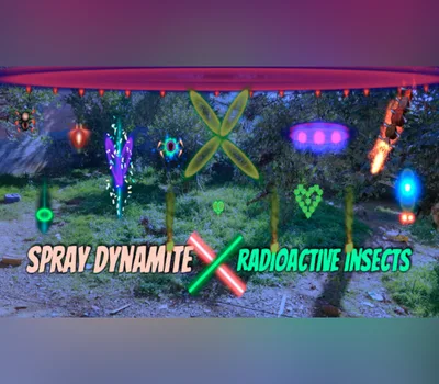 Spray Dynamite X Radioactive Insects PC Steam CD Key — лицензионный ключ