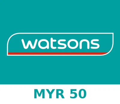 Watsons 50 MYR Gift Card MY — лицензионный ключ