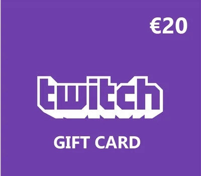 Twitch €20 Gift Card PT — лицензионный ключ