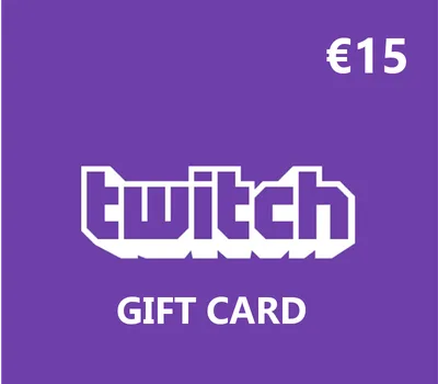 Twitch €15 Gift Card PT — лицензионный ключ