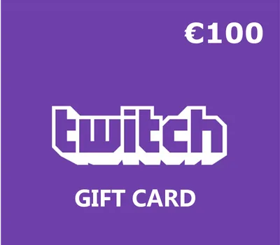 Twitch €100 Gift Card IE — лицензионный ключ