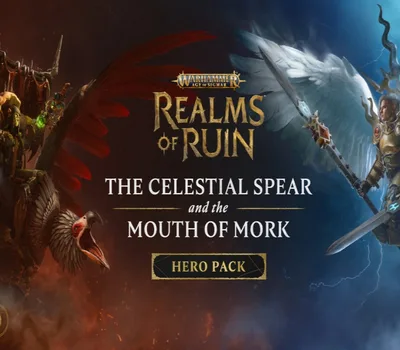 Warhammer Age of Sigmar: Realms of Ruin - The Celestial Spear and The Mouth of Mork Hero Pack Bundle EU PS5 CD Key — лицензионный ключ