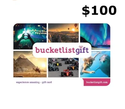 BucketlistGift $100 Gift Card US — лицензионный ключ