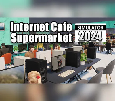 Internet Cafe & Supermarket Simulator 2024 PC Steam Account — лицензионный ключ