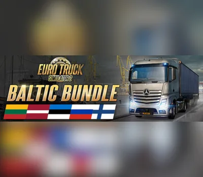 Euro Truck Simulator 2 Baltic Bundle PC Steam CD Key — лицензионный ключ