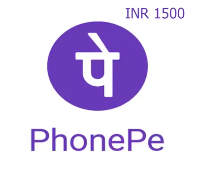 PhonePe 1500 INR Gift Card IN — лицензионный ключ
