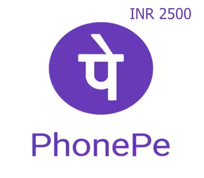 PhonePe 2500 INR Gift Card IN — лицензионный ключ