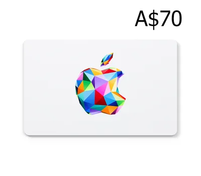 Apple A$70 Gift Card AU — лицензионный ключ