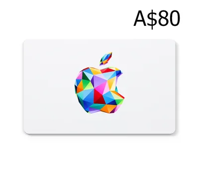 Apple A$80 Gift Card AU — лицензионный ключ