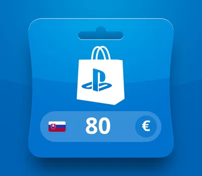 PlayStation Network EUR 80 Gift Card SK — лицензионный ключ