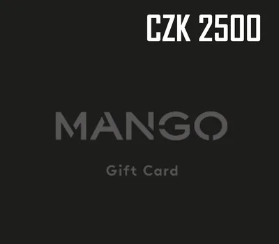 Mango 2500 CZK Gift Card CZ — лицензионный ключ