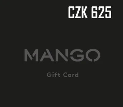 Mango 625 CZK Gift Card CZ — лицензионный ключ