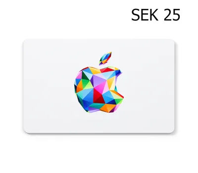 Apple 25 SEK Gift Card SE — лицензионный ключ