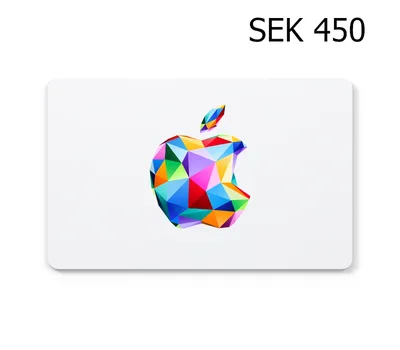 Apple 450 SEK Gift Card SE — лицензионный ключ