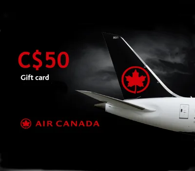 Air Canada C$ 50 Gift Card CA — лицензионный ключ