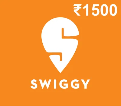 Swiggy ₹1500 Gift Card IN — лицензионный ключ