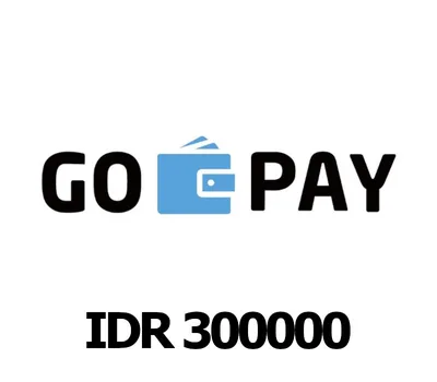 GoPay by Gojek 300000 IDR Gift Card ID — лицензионный ключ
