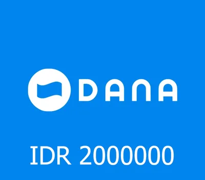 DANA Cash 2000000 IDR Gift Card ID — лицензионный ключ