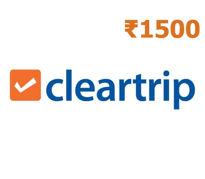 Cleartrip Flights & Hotels INR 1500 Gift Card IN — лицензионный ключ