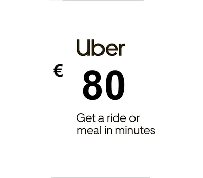 Uber EUR 80 Gift Card FR — лицензионный ключ