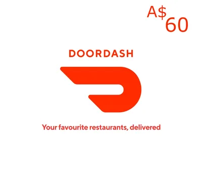 DoorDash A$60 Gift Card AU — лицензионный ключ