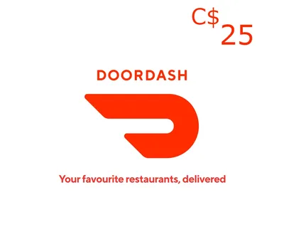 DoorDash C$25 Gift Card CA — лицензионный ключ