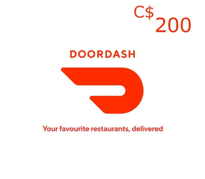 DoorDash C$200 Gift Card CA — лицензионный ключ