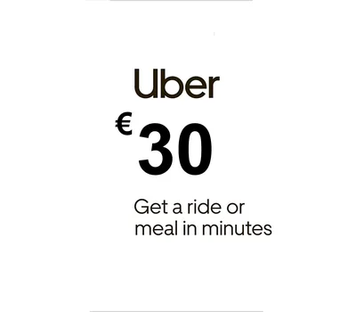 Uber €30 IT Gift Card — лицензионный ключ