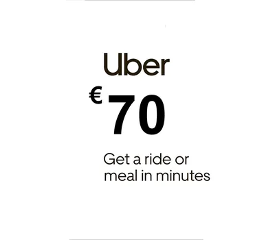 Uber EUR 70 Gift Card ES — лицензионный ключ