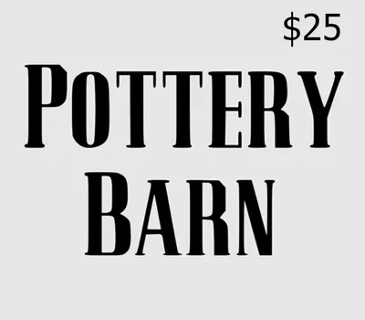 Pottery Barn $25 Gift Card US — лицензионный ключ