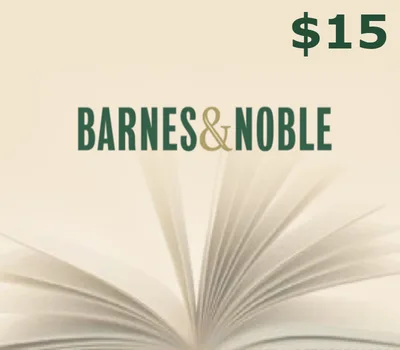 Barnes and Noble $15 Gift Card US — лицензионный ключ