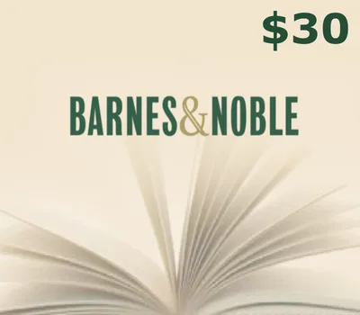 Barnes and Noble $30 Gift Card US — лицензионный ключ