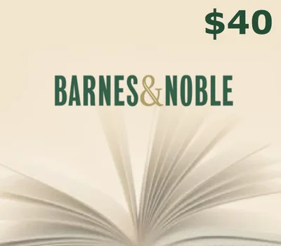 Barnes and Noble $40 Gift Card US — лицензионный ключ