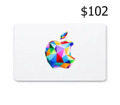 Apple $102 Gift Card US — лицензионный ключ
