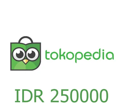 Tokopedia 250000 IDR Gift Card ID — лицензионный ключ