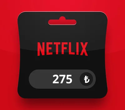 Netflix TRY 275 Gift Card TR — лицензионный ключ