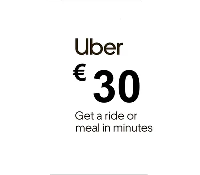 Uber EUR 30 Gift Card EU — лицензионный ключ