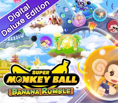 Super Monkey Ball Banana Rumble Digital Deluxe Edition US Nintendo Switch CD Key — лицензионный ключ