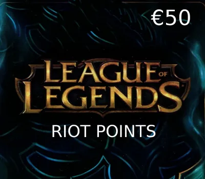 League of Legends €50 Prepaid RP Card EUW — лицензионный ключ