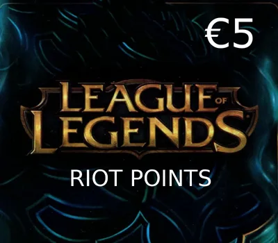 League of Legends €5 Prepaid RP Card EUW — лицензионный ключ