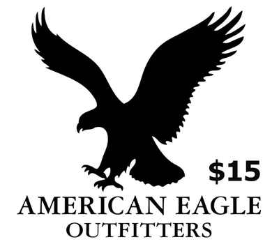 American Eagle $15 Gift Card US — лицензионный ключ