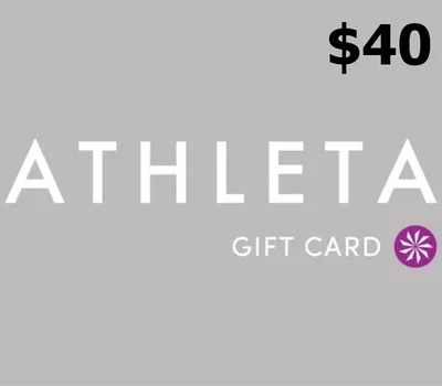Athleta $40 Gift Card US — лицензионный ключ