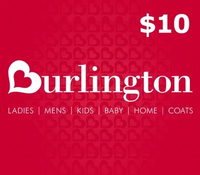 Burlington $10 Gift Card US — лицензионный ключ