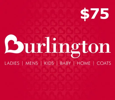 Burlington $75 Gift Card US — лицензионный ключ