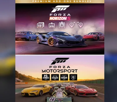 Forza Motorsport and Forza Horizon 5 Premium Editions Bundle PC Windows 10 Account — лицензионный ключ