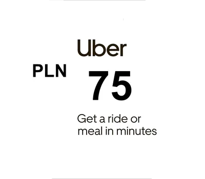 Uber PLN 75 Gift Card PL — лицензионный ключ