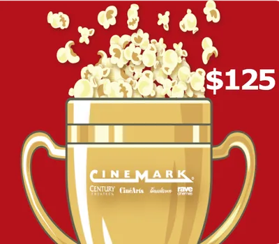 Cinemark Theatres $125 Gift Card US — лицензионный ключ